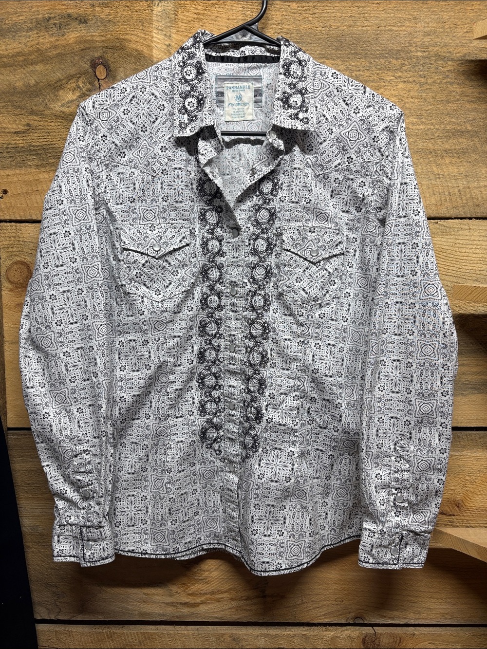 Panhandle Printed Button-Down Shirt